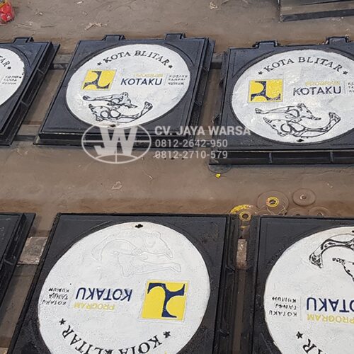 manhole cover kota blitar